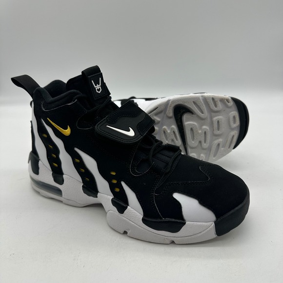 Nike HM8249-001 Mens Size 9 Black White Varsity Maize Air DT Max '96 PRIME Shoes - Picture 3 of 10